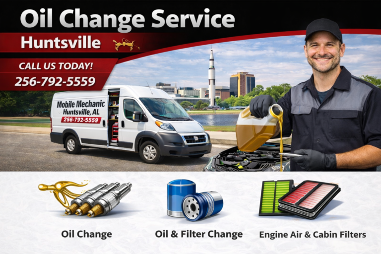 Oil Change Service Huntsville